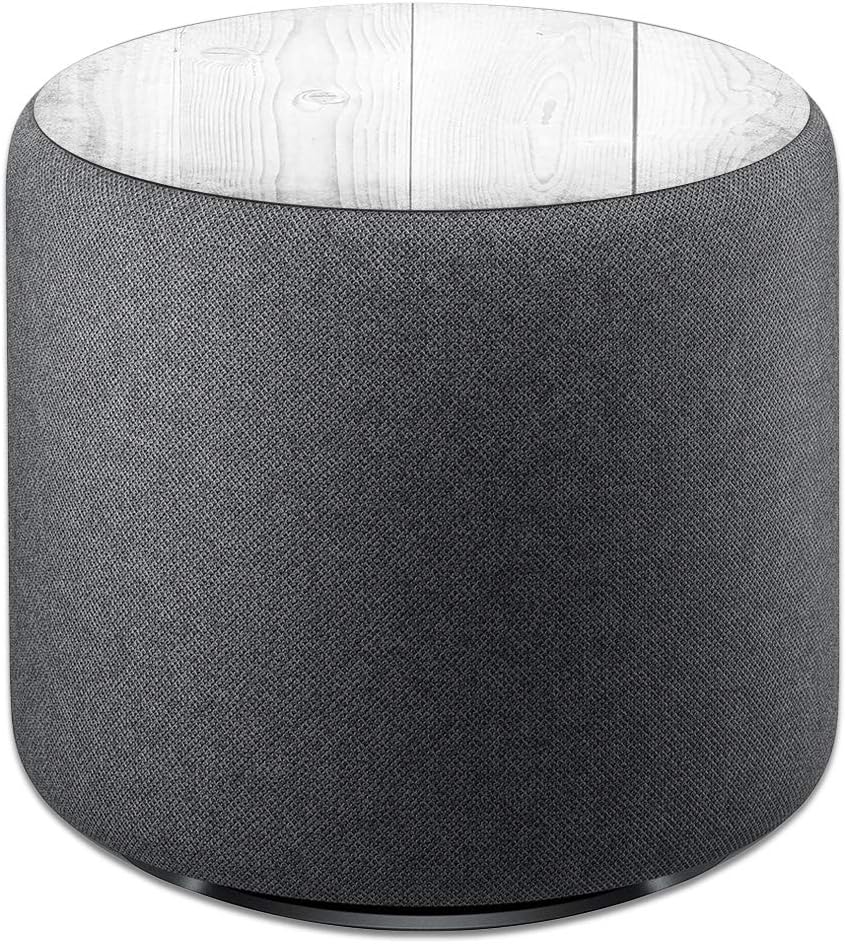 MightySkins Skin Compatible with Amazon Echo Sub - White Wood | Protective, Durable, and Unique Vinyl Decal wrap Cover | Easy to Apply, Remove, and Change Styles | Made in The USA