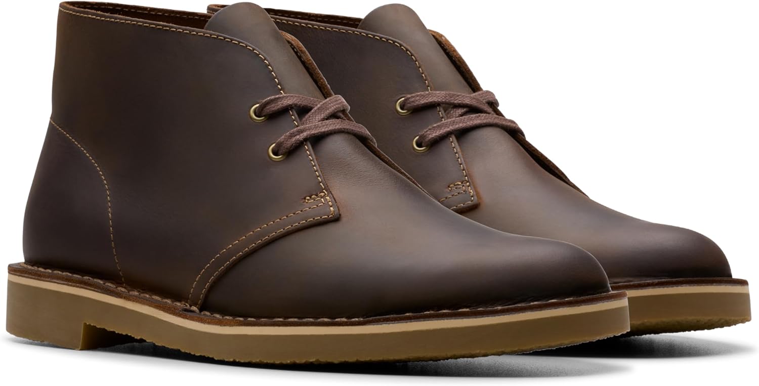Clarks Men's Shepton Lace-Up Chukka Boot - Image 5