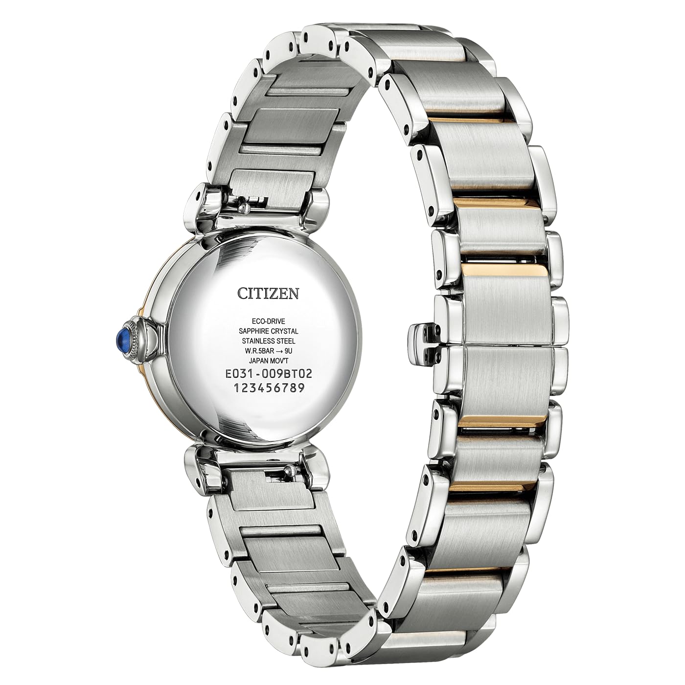 Citizen Citizen L Eco-Drive Damenuhr, Perlmutt Weiß, 26 mm, EM1136-87D