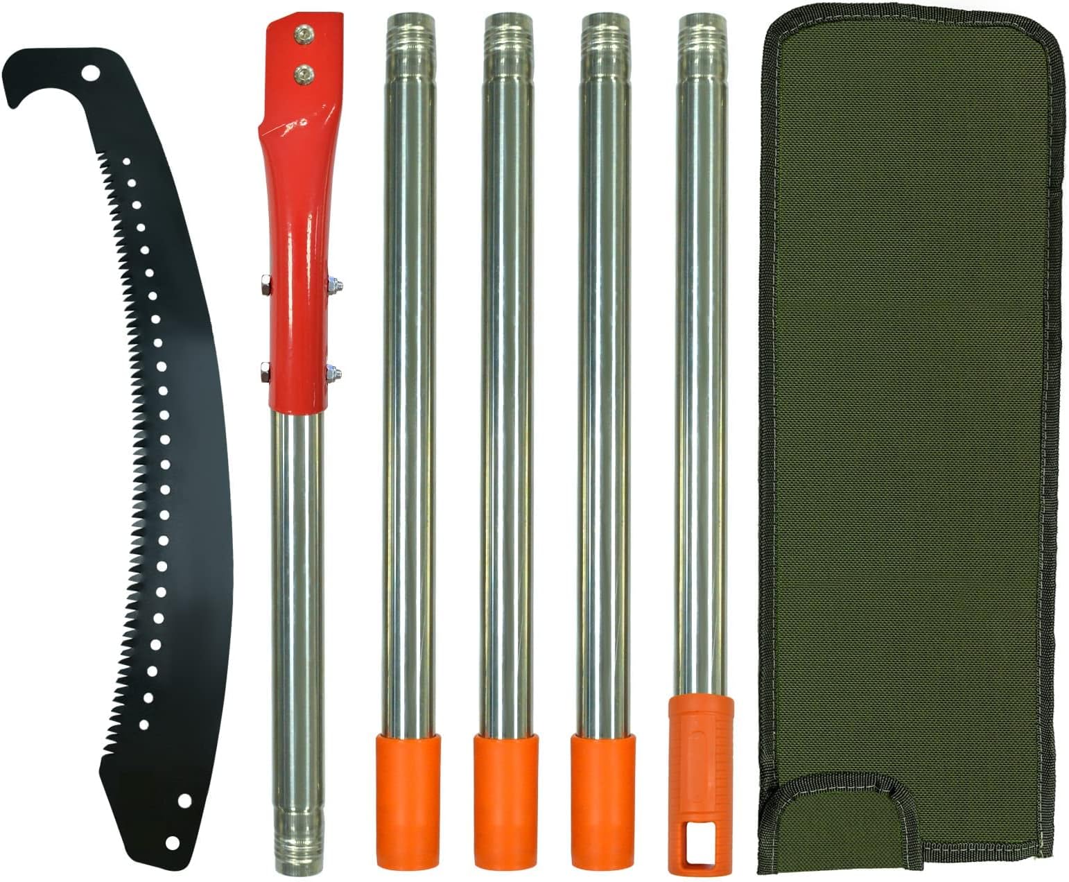 Gr8 Garden Telescopic Extendable Ratchet Pulley Pole Pruner Hand Lopper