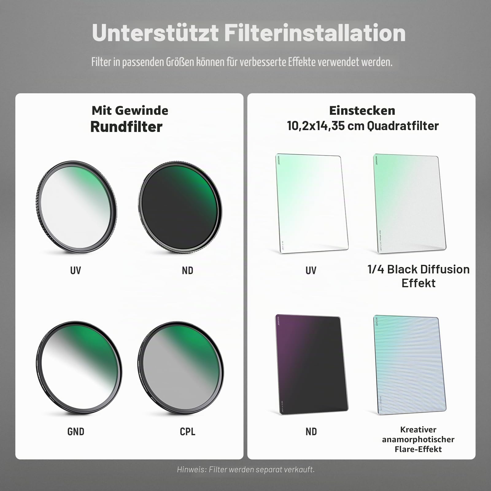 Neewer Mini Matte Box mit einem x5 – Bild 8