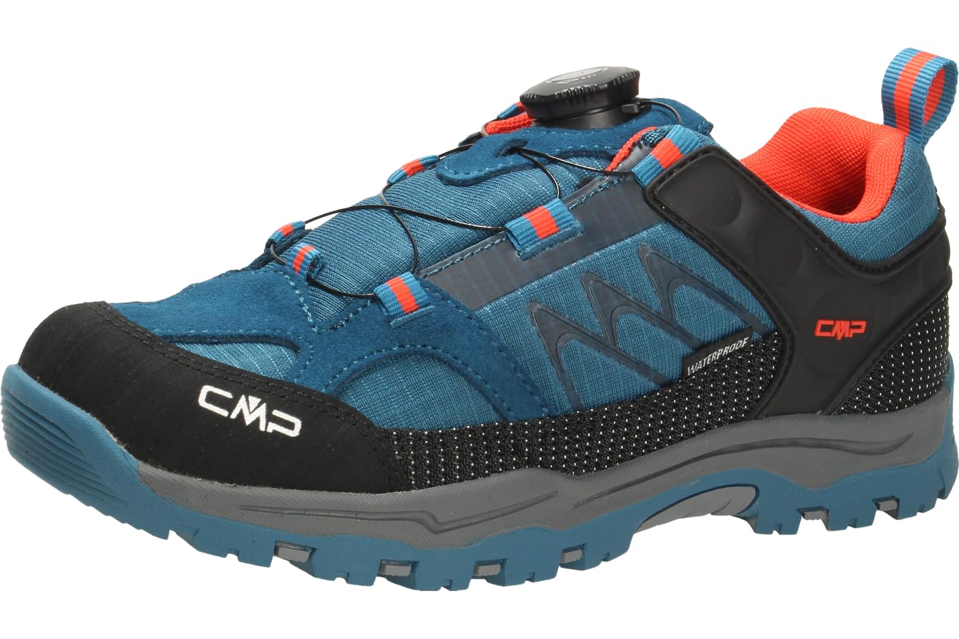 CMP KIRUNA LOW TREKKING Schnürhalbschuhe Sportboden Jungen Gr.33, Blau