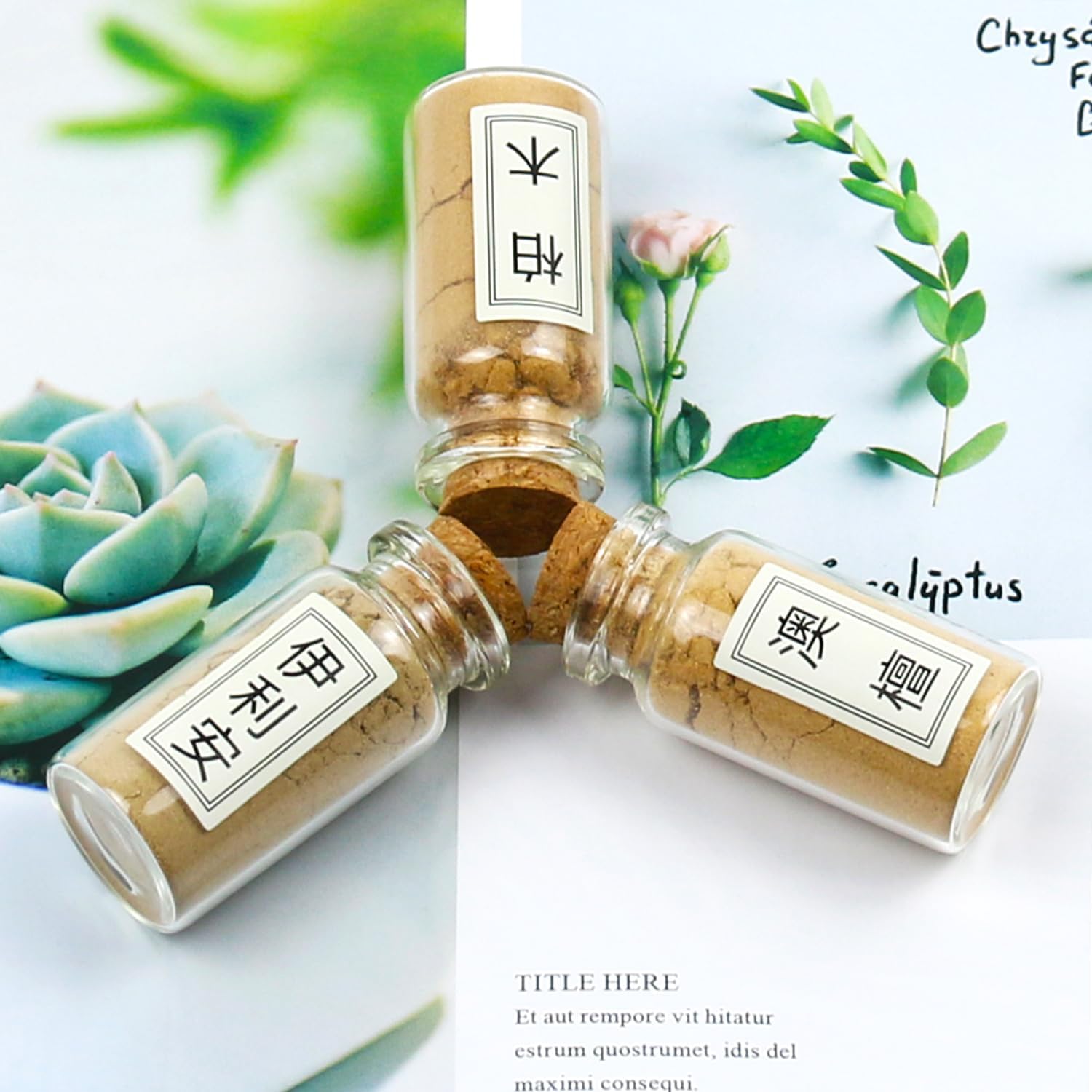 Incense Burner Kit, Incense Burner & Incense Powder Burner for DIY Incense Making Kit, Home Fragrance Holder for Aromatherapy, Meditation, Yoga(Brass Lotus Cover)