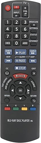 Miniatura 1 de Nuevo N2QAYB000952 Reemplazo remoto para Panasonic Blu-Ray Disc Player DMP-BD91 DMP-BD81 DMP-BD901 DMPBD91 DMPBD81 DMPBD901