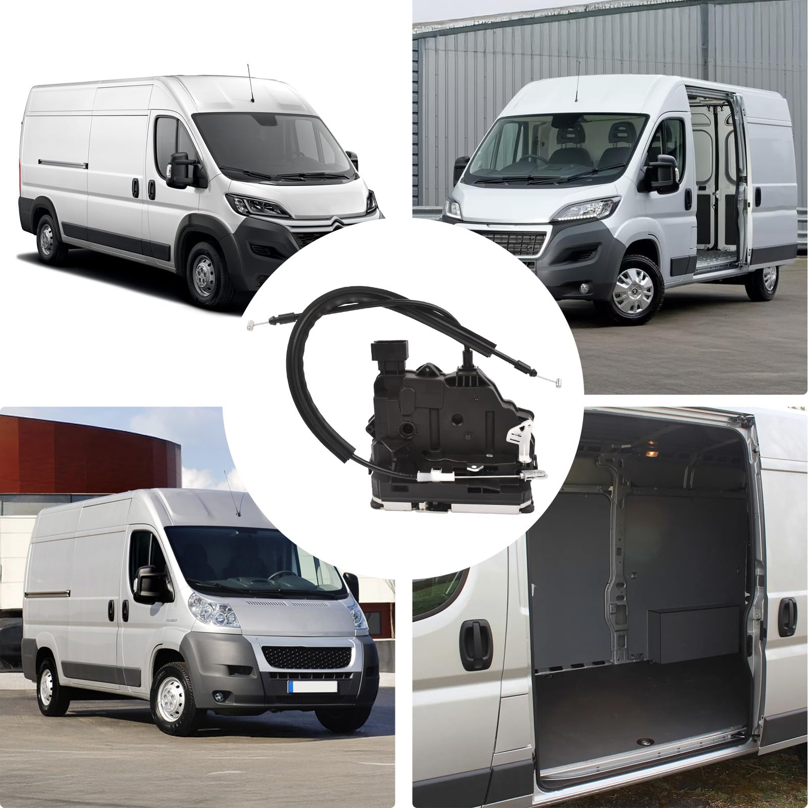Servomotore serratura porta posteriore destra compatibile con Jumper Ducato 250 Boxer 2006, sostituzione per 1393796080 1345728080 1633561880 8719.94 871994 8719 94 8719.97 871997 8719 97