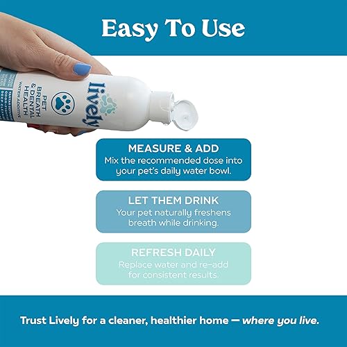 Vista 6 de Lively Aliento de mascotas y salud dental Aditivo de agua