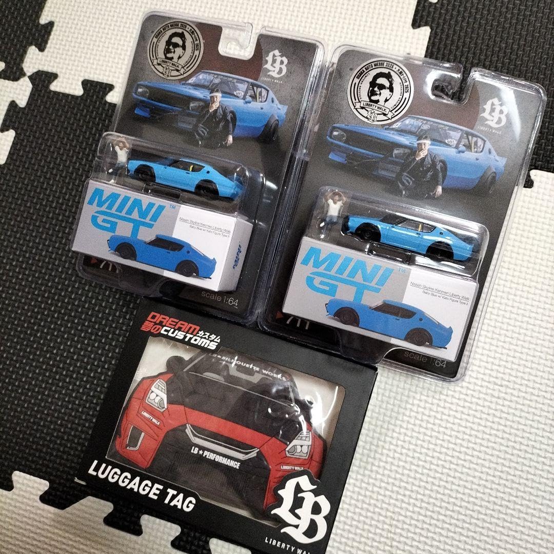 リバティウォーク GTケンメリ大阪オートメッセ限定ラゲッジタグ人気モデル