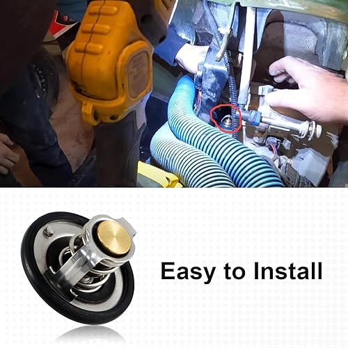 Miniatura 6 de Termostato de radiador compatible con Suzuki GSX-R600 GSX-R750 GSX-S750 Reemplazar #: 17670-76G00