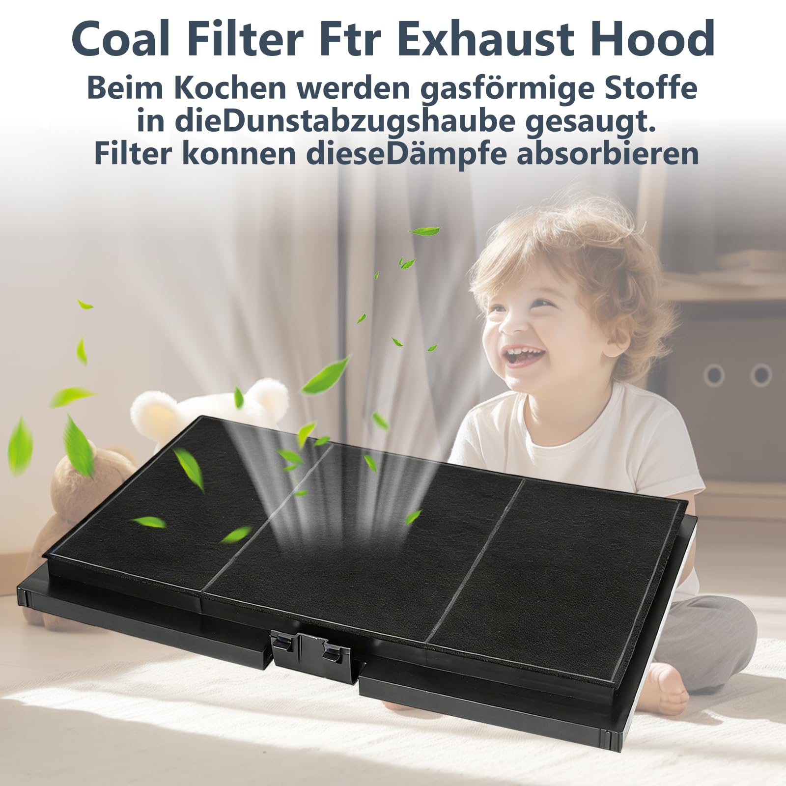 4 filtri ai carboni attivi per cappa aspirante Bosch DSZ4551