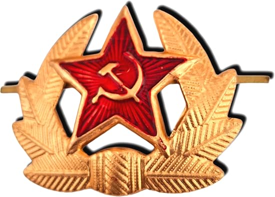 Soviet Hammer & Sickle Hat Badge USSR Communist Military Emblem replica