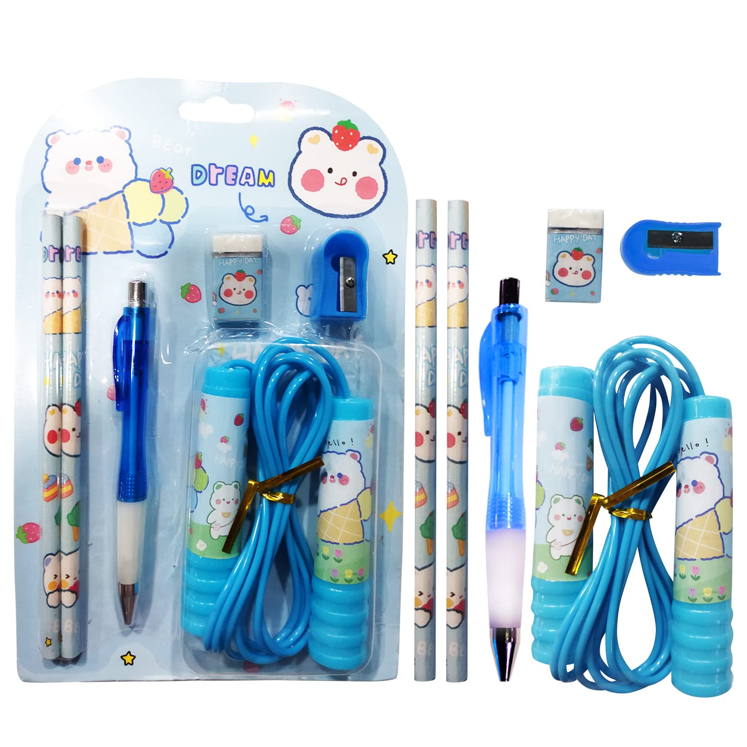 See full amazon price history chart for Party Propz Birthday Return Gifts For Kids - Combo of 6 Pcs|Blue Stationary Set For Kids|With Pen, Pencil, Sharpener, Eraser, and Skipping Rope For Kids|Stationery Set For Kids Return Gift Party Propz Birthday Return Gifts For Kids - Combo of 6 Pcs|Blue Stationary Set For Kids|With Pen, Pencil, Sharpener, Eraser, and Skipping Rope For Kids|Stationery Set For Kids Return Gift (B0C4Q3NY9V) Amazon Price History, Amazon Price Tracker
