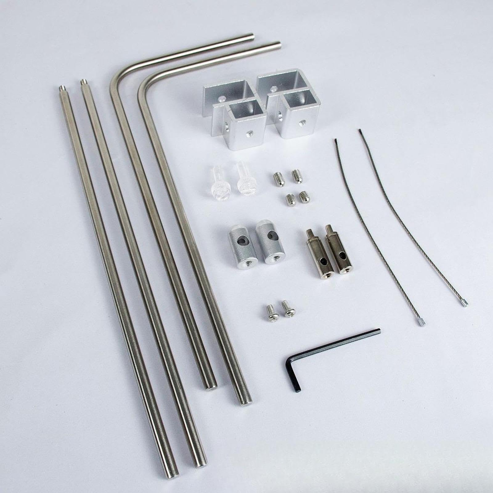 Aquarium Lichthalter Aquarium Licht Bracket Aquarium LED Stand Höhenverstellbare Lampenhalterung Aus Aluminiumlegierung mit Modernem Design für Aquari