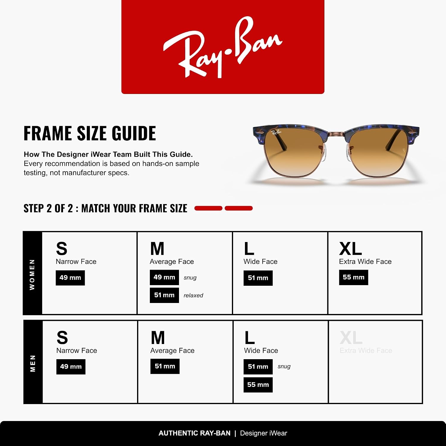 Óculos de Sol Ray-Ban Clubmaster 0RB3016 W0365 Tam 51