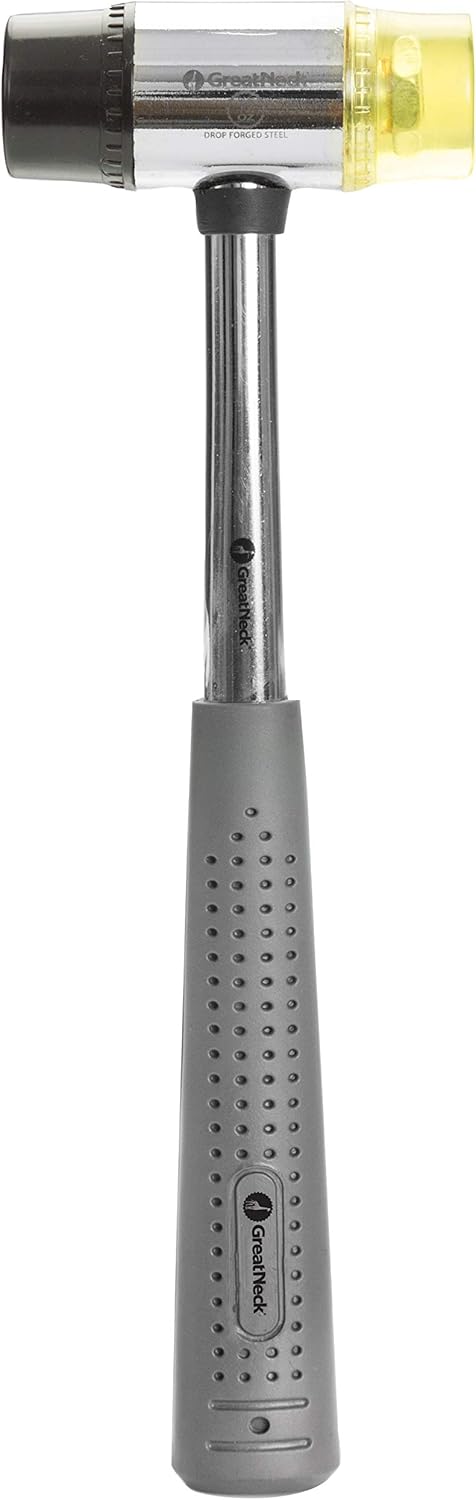 GreatNeck® 12 Oz. Steel Plastic/Rubber Mallet