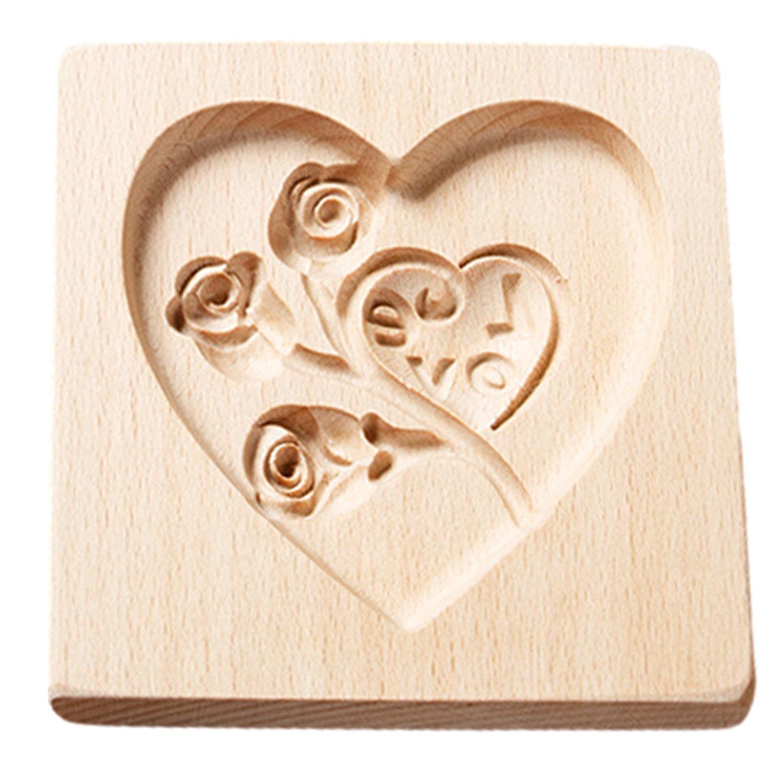 Keksausstecher, Plätzchenformen aus Holz,Keks,Holzkekse | Keksformen for Backen, DIY Lebkuchen-Keksstempel, Kekspresse, Stempelformen, Keksausstecher