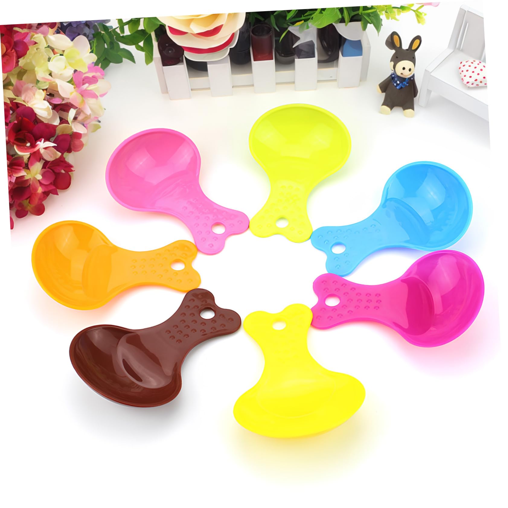 POPETPOP 2 Ensembles De Mangeoires pour Perroquets Mangeoire À Oiseaux pour Cage Support d'alimentation pour Oiseaux Accessoires pour Bol De Nourriture pour Cage À