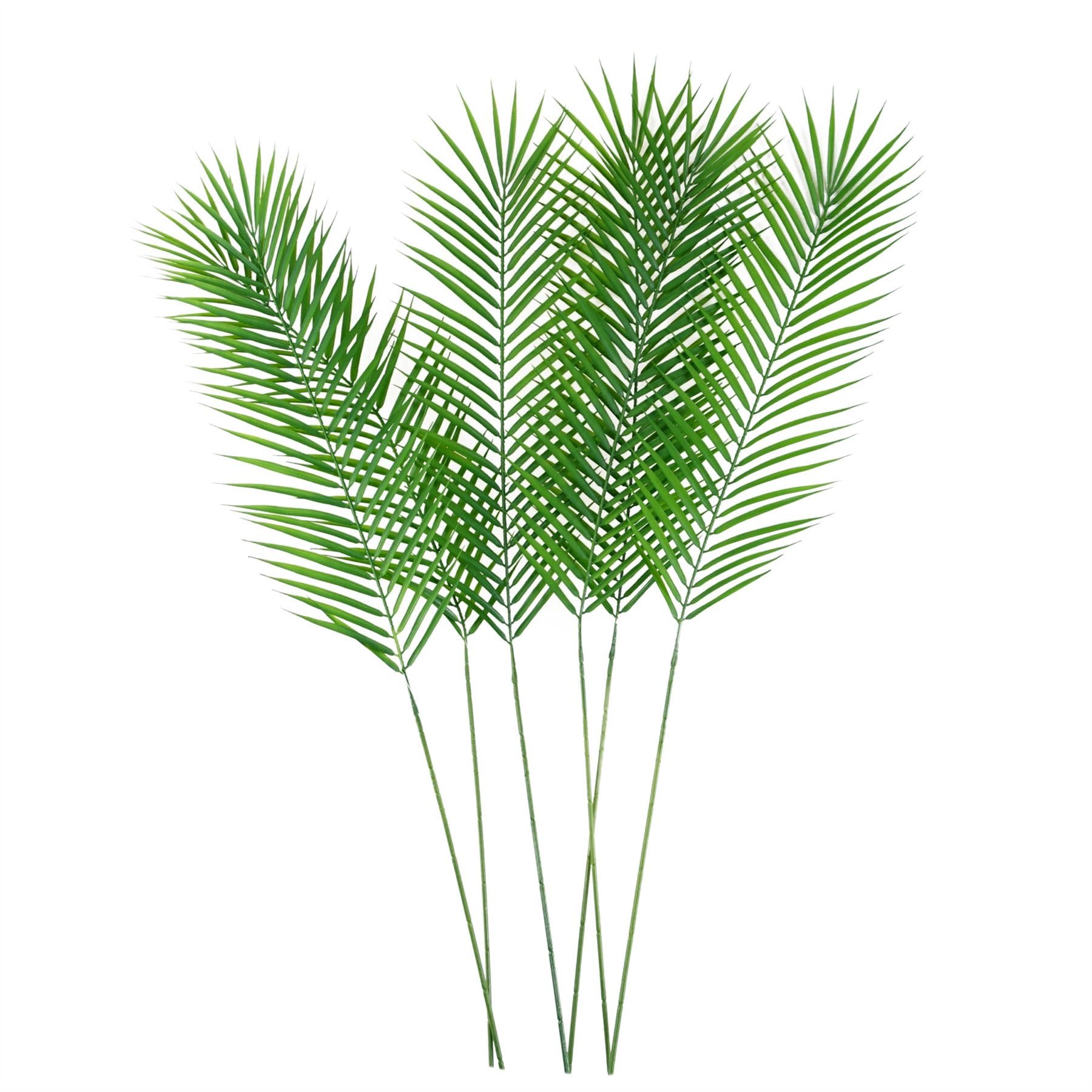 Leaf 6 X 100Cm Palm Design Artificial Flowers