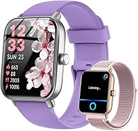 Vista 8 de Relojes inteligentes para mujeres/hombres, reloj inteligente para teléfonos Android y compatible con iPhone, Alexa integrado, relojes de fitness