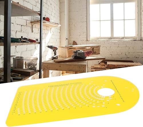 Miniatura 2 de Plantilla de corte de círculo de enrutador Jig Circle Jig para enrutador Guía de corte de círculo de alta precisión Herramientas de enrutador de