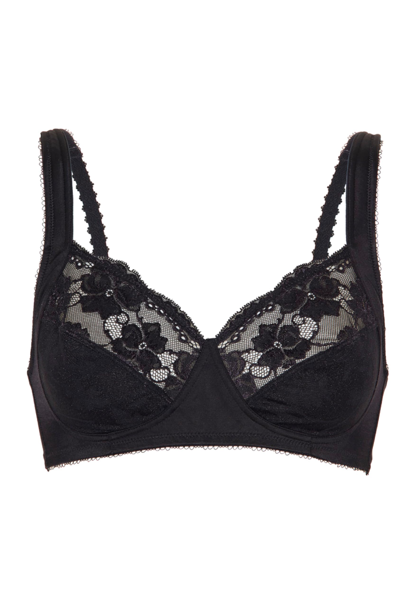 Lovable Reggiseno Senza Ferretto in Pizzo Elastico | Coppe Taglio a Due con Ring System | Alto Sostegno | Intimo 4078 Exuberance Donna