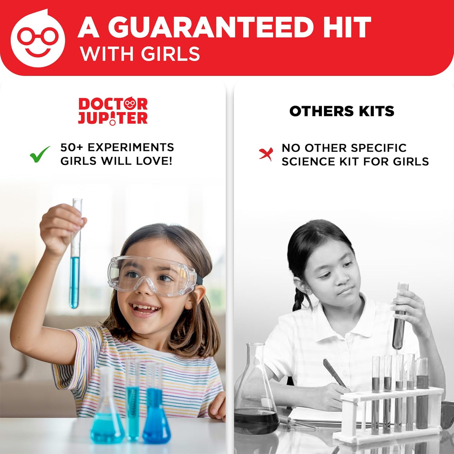 Doctor Jupiter Girls’ First Science Kit for Kids Ages 4-5-6-7-8 | Easter, Birthday Gift Ideas for 4+ Year Old Girls | STEM Toy Kit with 50+ Experiments | Learning & Educational Projects - Image 7