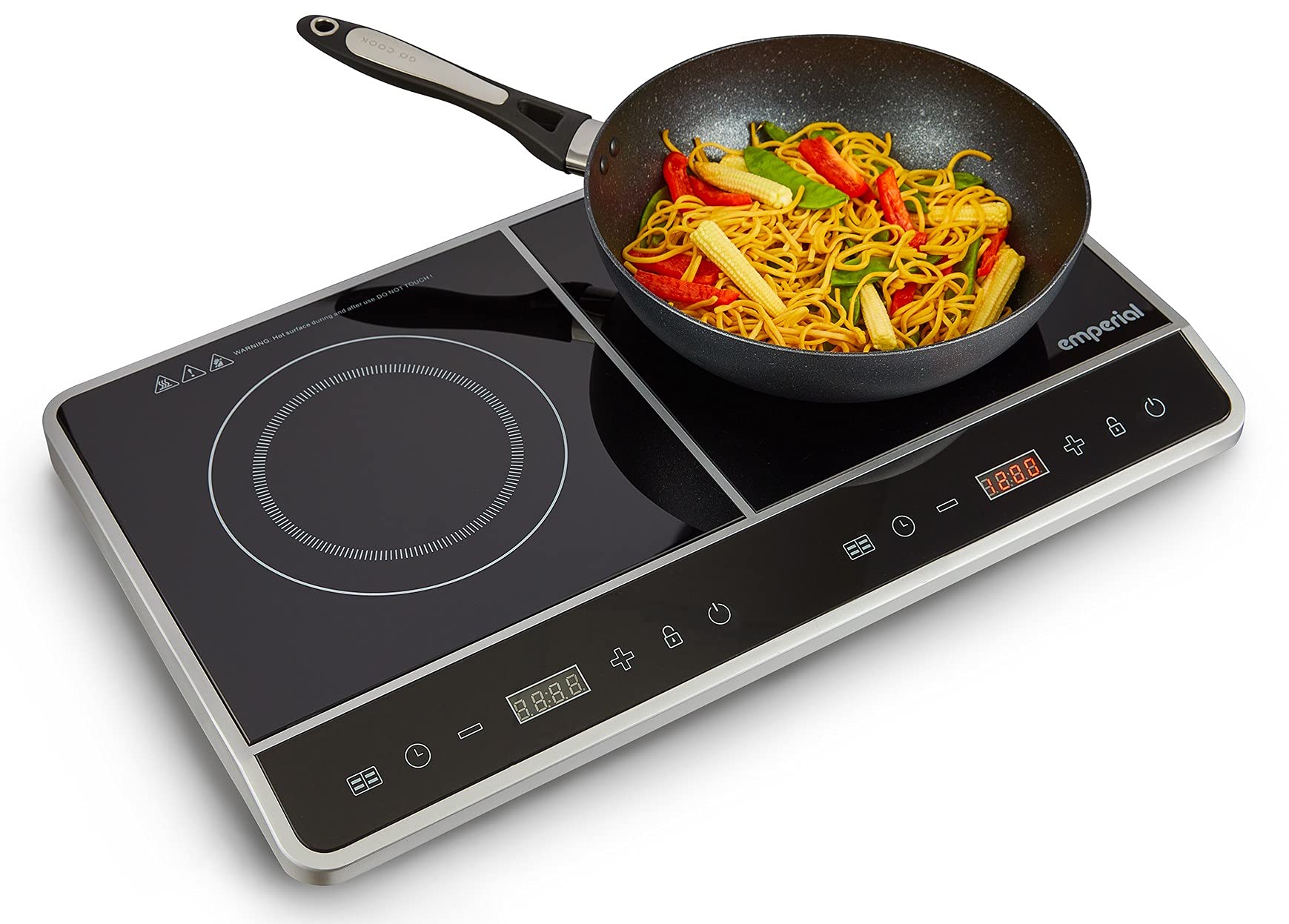 Buy Emperial Twin Induction Hob 2800W Portable Double Induction Plate