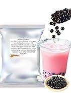 Vista 12 de Mezcla instantánea de té con leche negra para té de burbujas Boba saborizado para té con leche, mezcla de bebida instantánea de alta calidad, bolsa