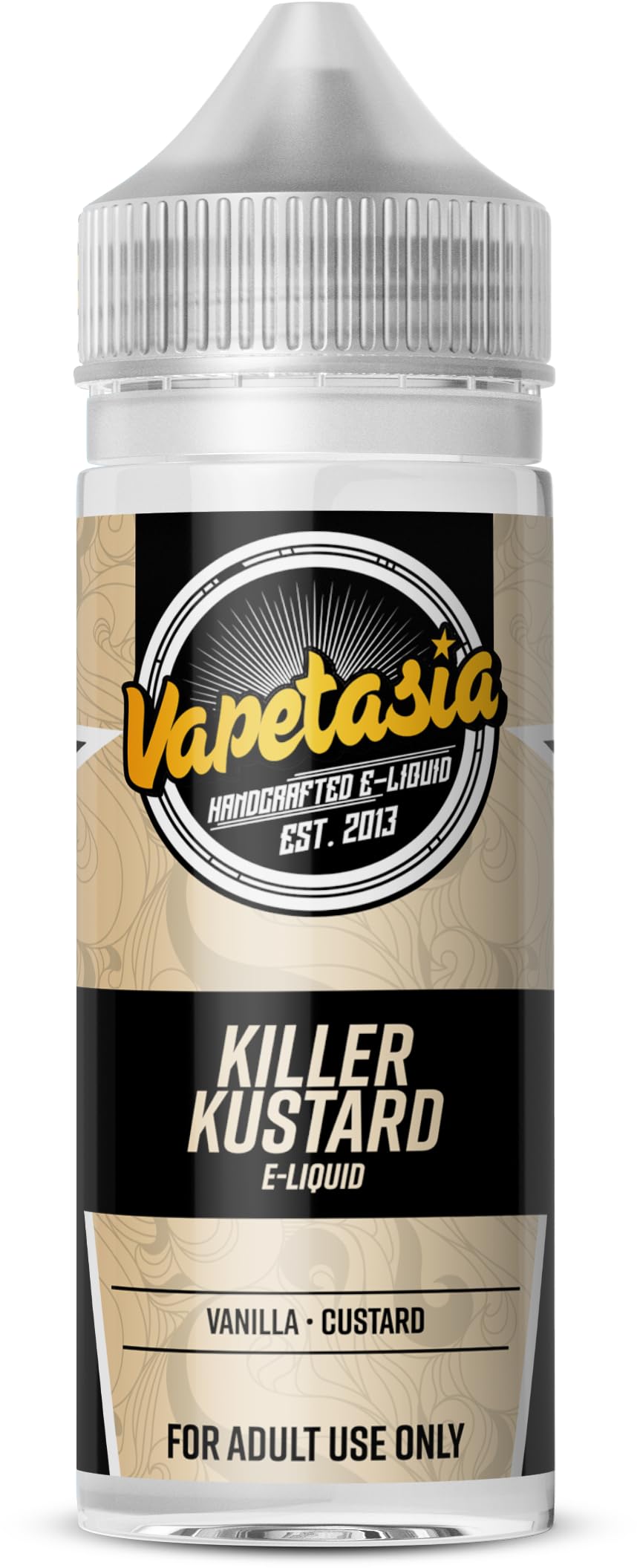 Liquide cigarette lectronique 100ml - Vapetasia Killer Kustard - Crme  anglaise - Vanille. Sans nicotine ni tabac. : Amazon.fr: High-Tech