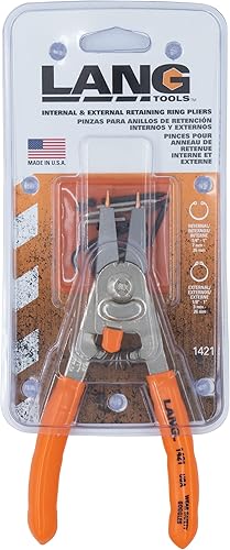 Miniatura 2 de Lang Tools 1421 Alicates de anillo de retención de interruptor rápido interno/externo