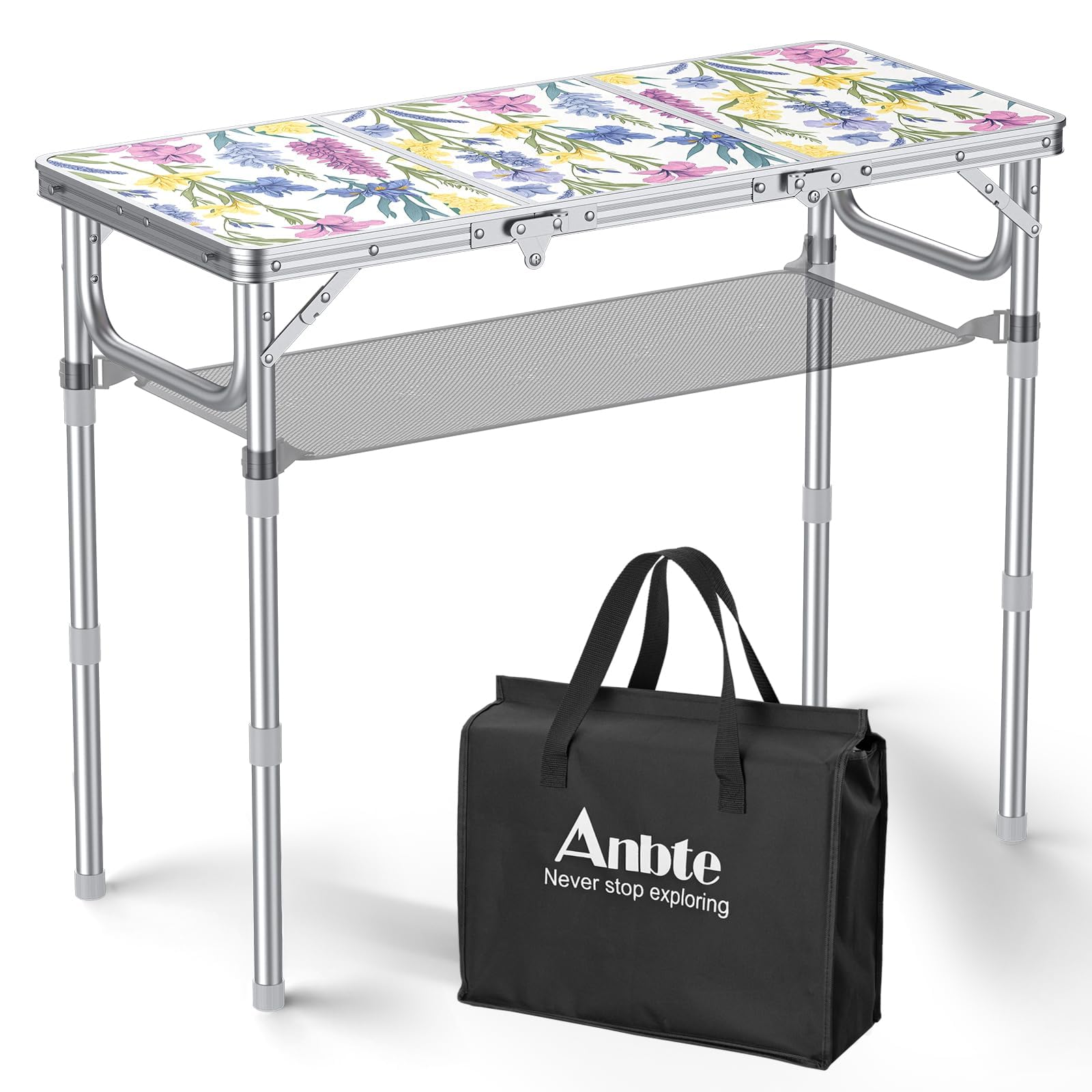 Anbte 3ft Folding Camping Table