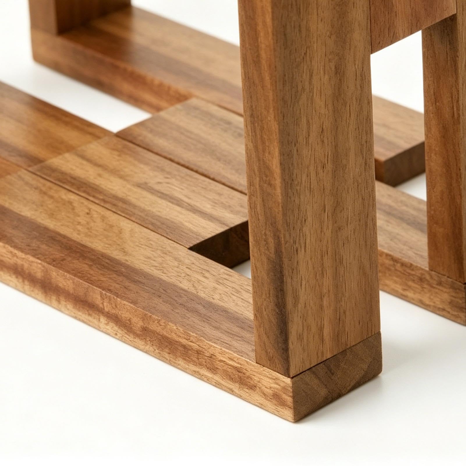 Generisch Estantería de placa - Organizador de madera extensible ajustable | Soporte para álbum de presentación de discos | Para escritorio, mesa, armario, salón, dormitorio, libros, revistas