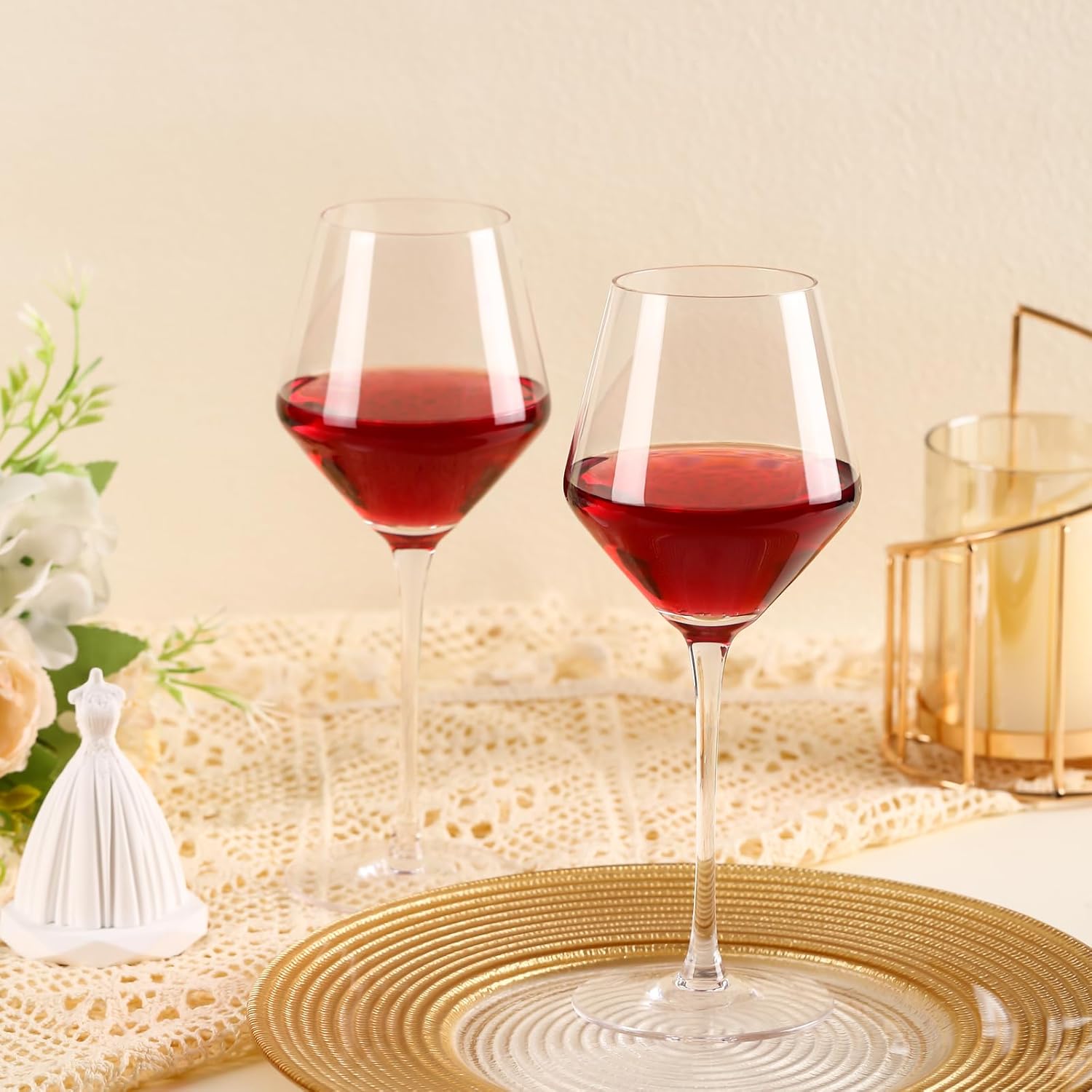 2026 Mr & Mrs Wine Glasses Gift Set with Memory Box,Wine Bag, Greeting Card – Engagement, Wedding & Newlywed Gifts for Couples, Just Engaged Gifts for Women, Valentine's Day Gift for Couple - Image 7