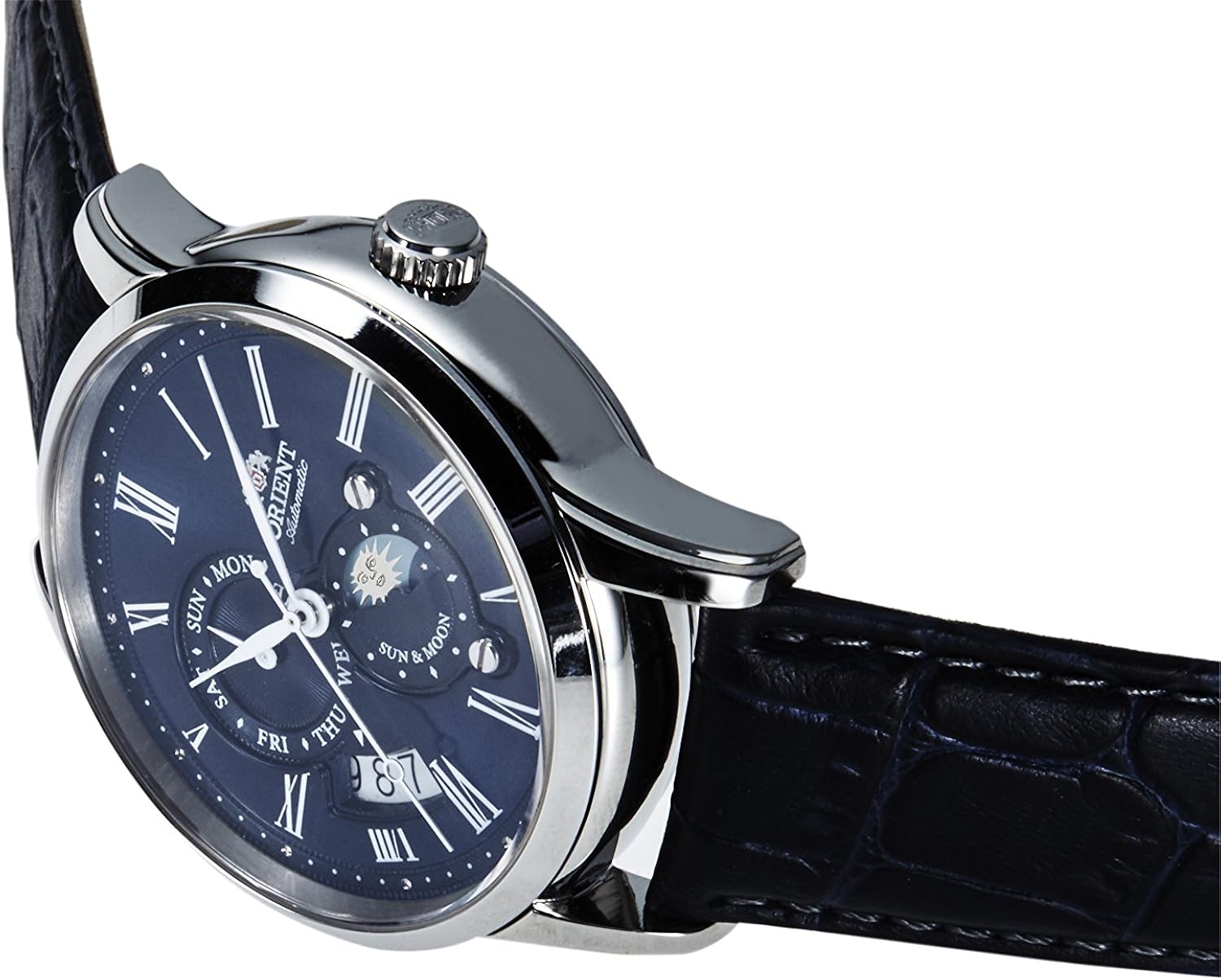 Orient] ORIENT Classic Sun & Moon Mechanical Watch RN-AK0004L