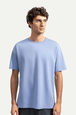 KAFT Erkek Oversize Relax Fit Basic T-Shirt