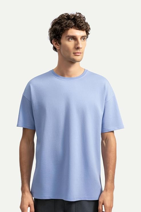 KAFT Erkek Oversize Relax Fit Basic T-Shirt