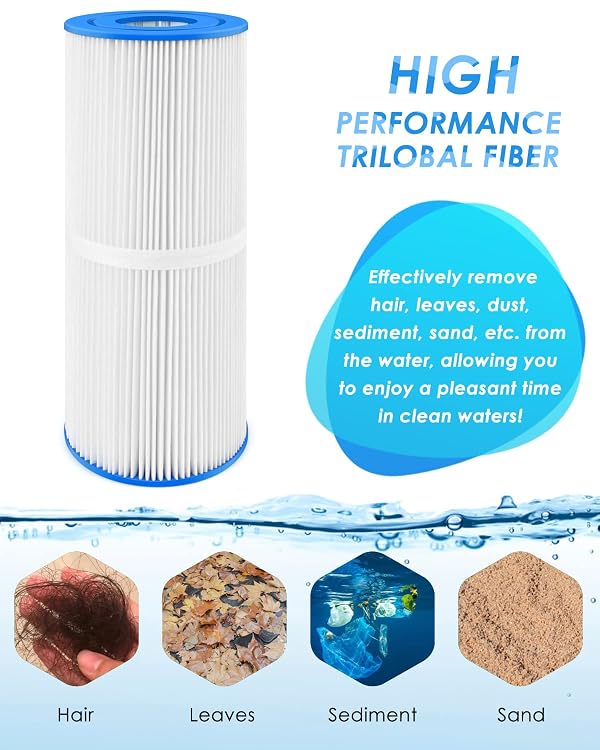 PACETAP Spa Filter Replacement for Pleatco PRB25-IN, 2 Pack Hot Tub Filter Compatible with Unicel C-4326, for Filbur FC-2375, for Pentair R173434, for Waterway 817-5000, for Dynamic RDC-25 by PACETAP - Image 4
