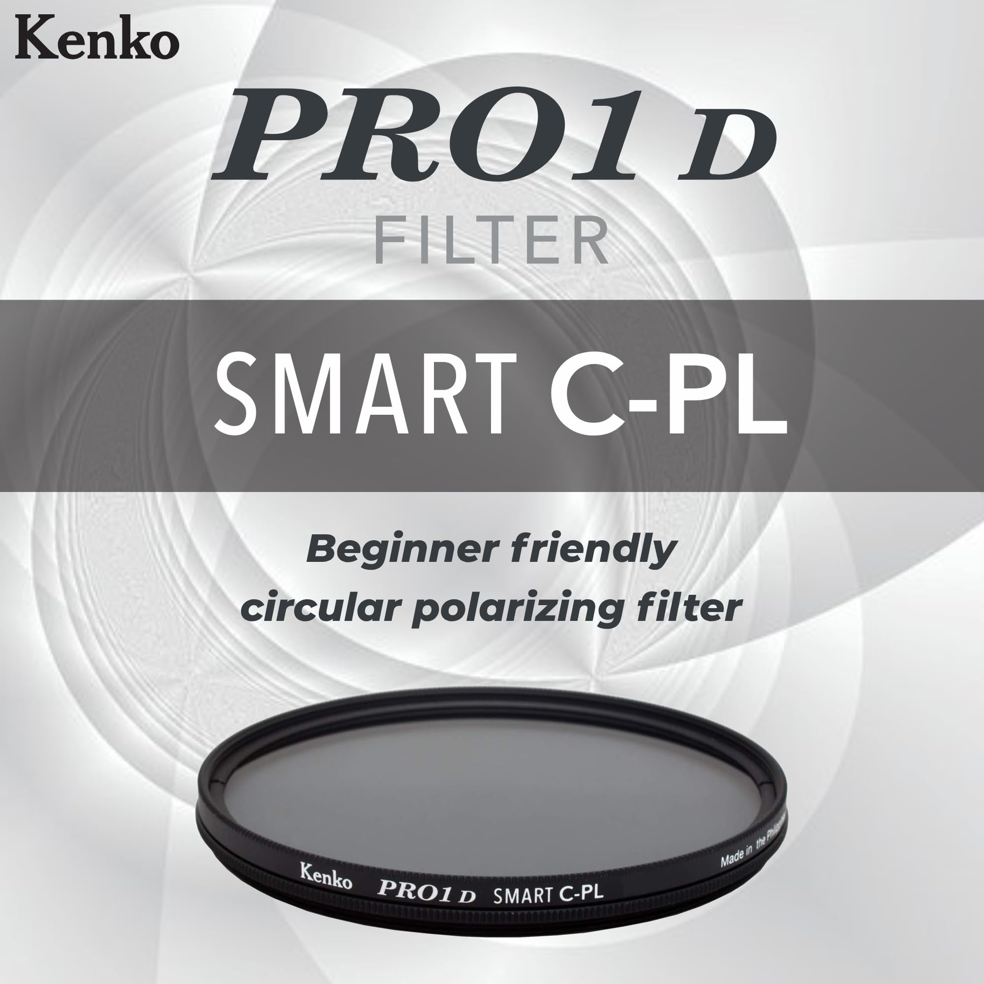 Amazon | Kenko 円偏光フィルター PRO1D スマートC-PLフィルター 77mm