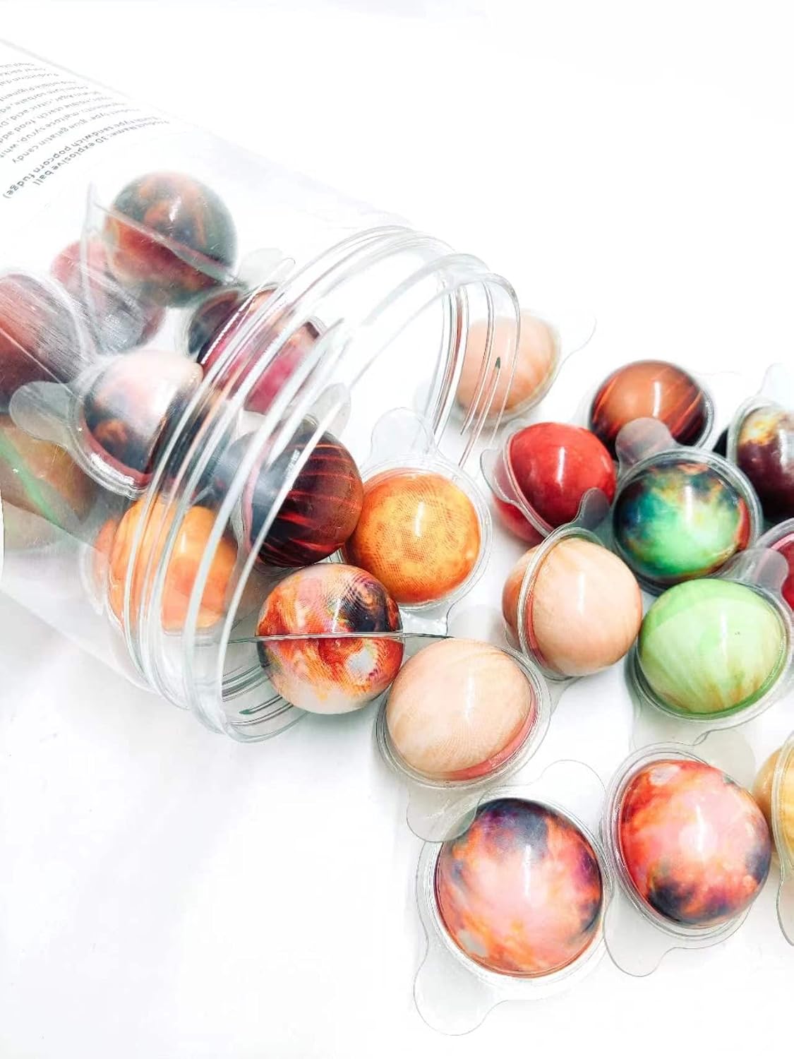 Gummy Candy, Fruity Jelly Gummies, Earth Gummy Candy Yogurt Flavor Sweet Fruit Snack Candy Individually Wrapped 30 pcs