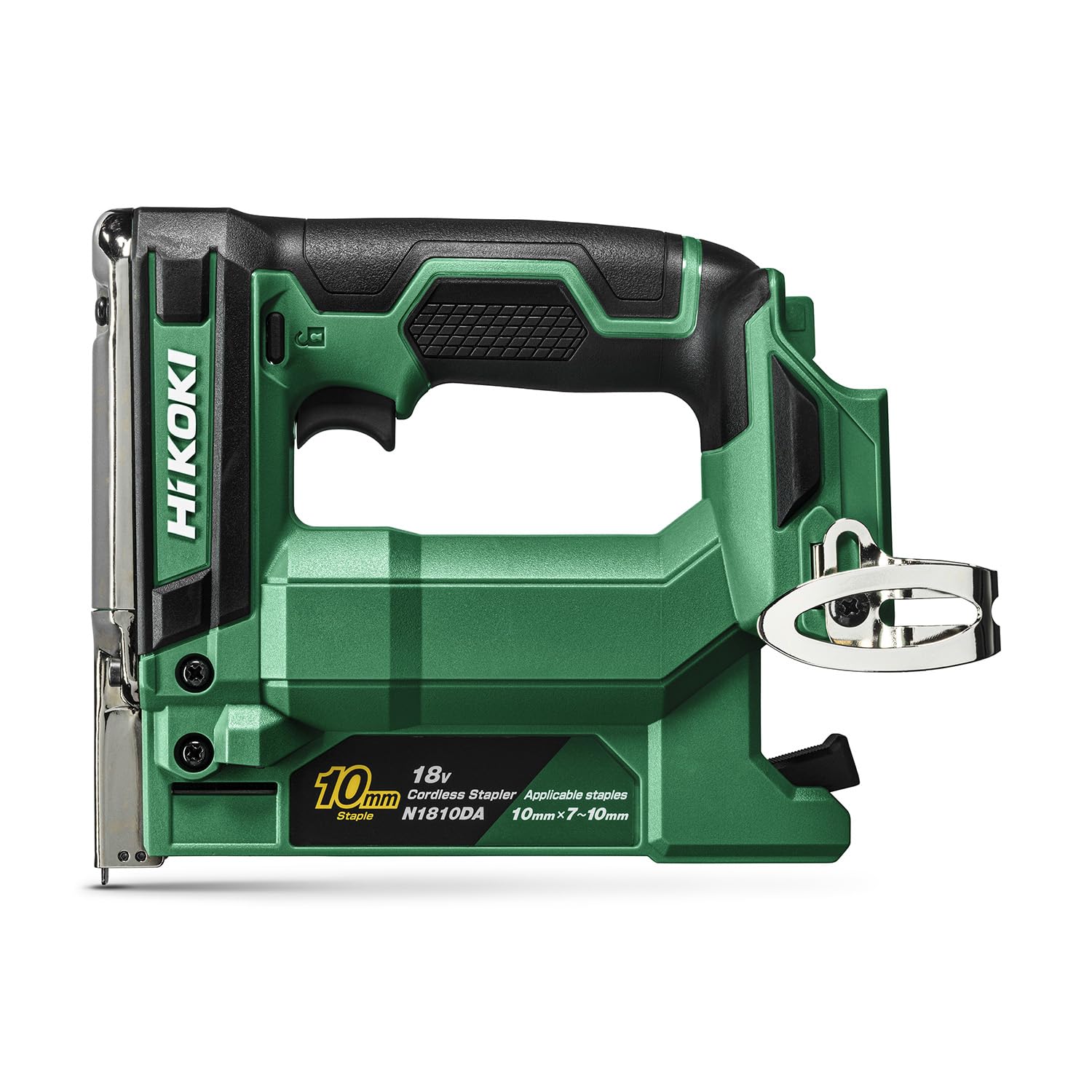 HiKOKI Akku-Tacker - 18 V, 6-13 mm, 150 Klammern Magazin - Li-Ion, LED-Licht, hohe Geschwindigkeit, Trockenschusssperre, Staubbeständig, Softtouch-Griff - Leicht & Kompakt