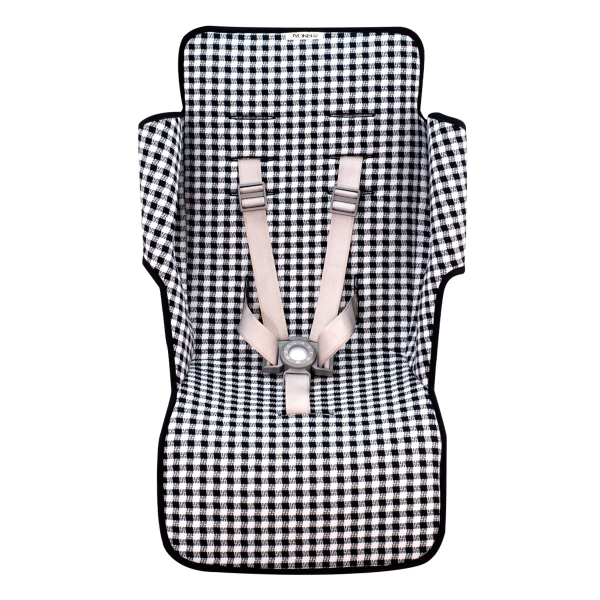 JYOKO KIDS Colchoneta para silla de paseo Compatible con Maclaren Quest, Techno, Triumph, XT, 100% Algodón (Picnic Vichy) — view 13