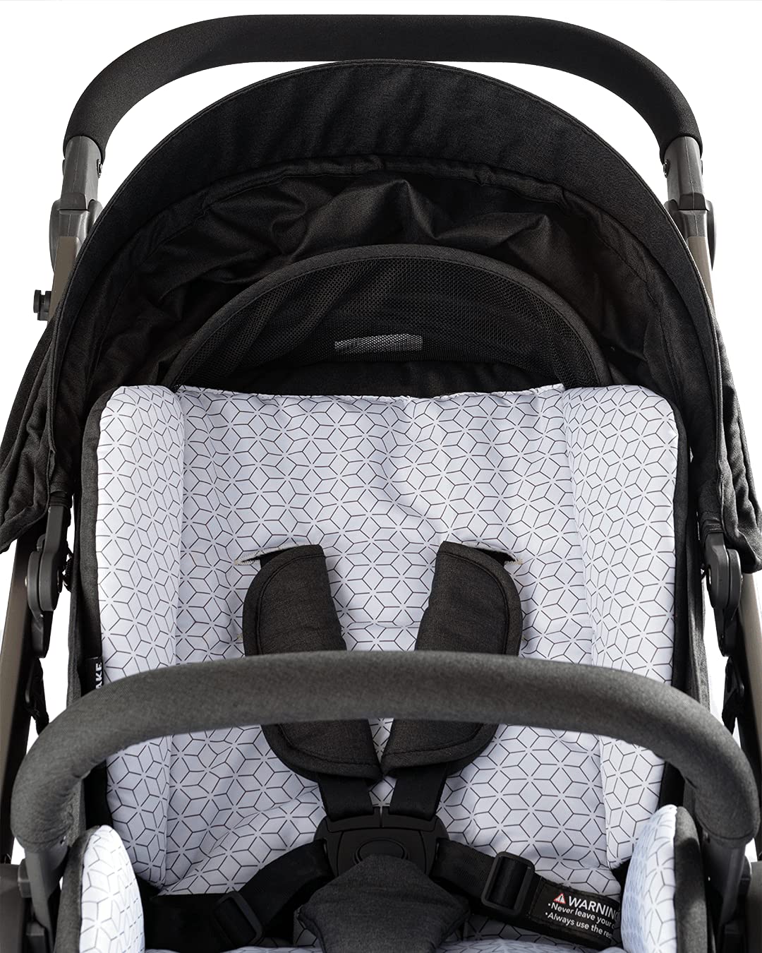 Poggiatesta Per Passeggino Twistshake - Impermeabile, Lavabile, Beige, Per Neonati Da 0 Anni - Foto 11