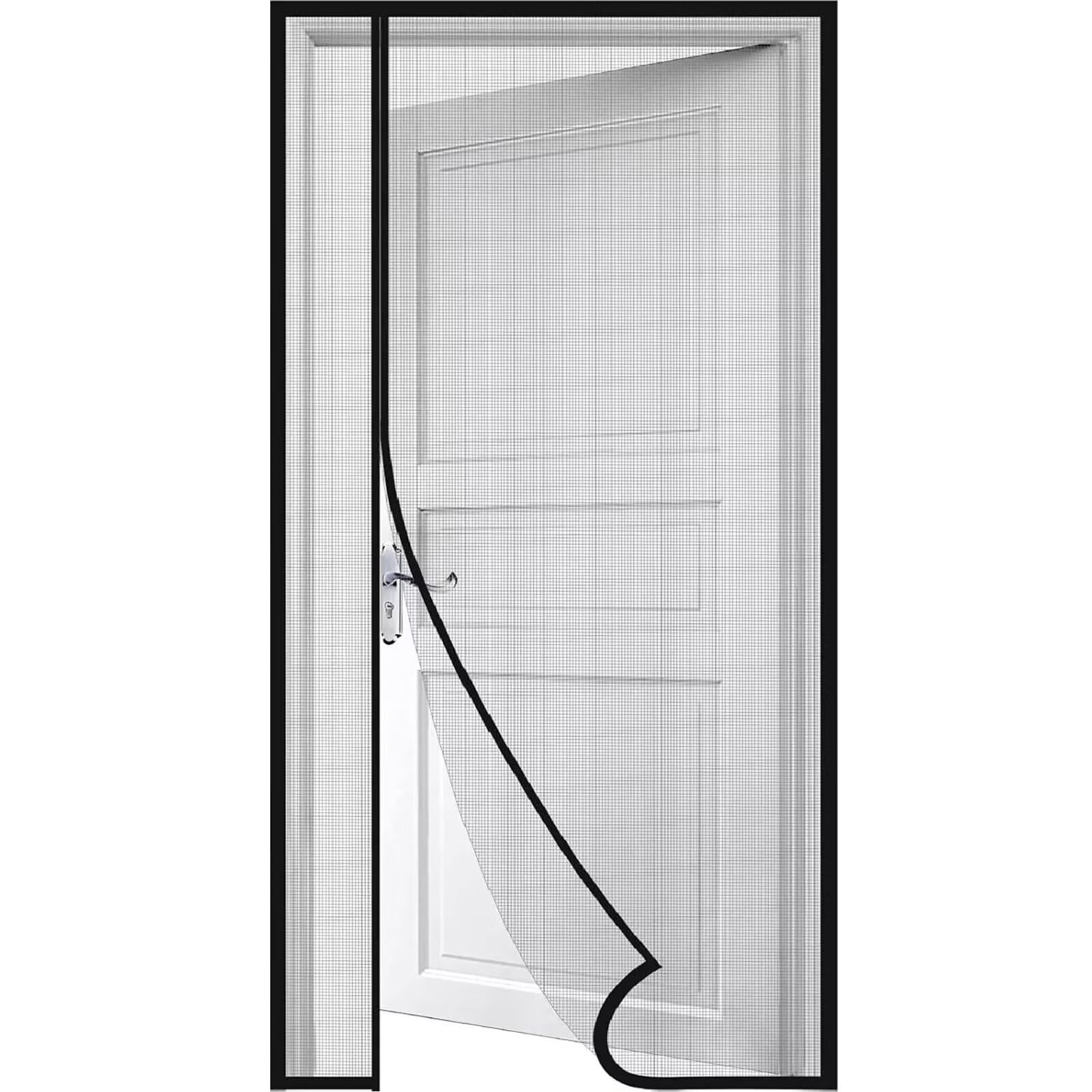 Moustiquaire de patio 185x185 cm pour un été sans moustiques