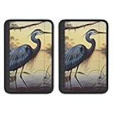 Ervbhia Heron Bird Animal Seat Belt Shoulder Pads for Adults - Breathable Adjustable Cover, Universal Fit for Cars, Suvs & Travel Accessories