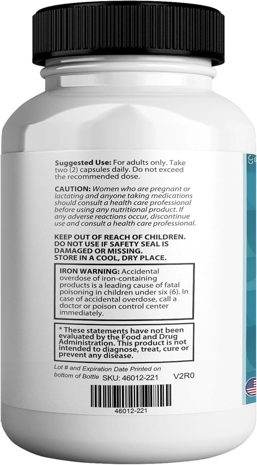 ProNail Complex Max Hair, Skin & Nails Premium Supplement with Biotin & Herbal Blend, 60 Capsules, 30 Day Supply (2)