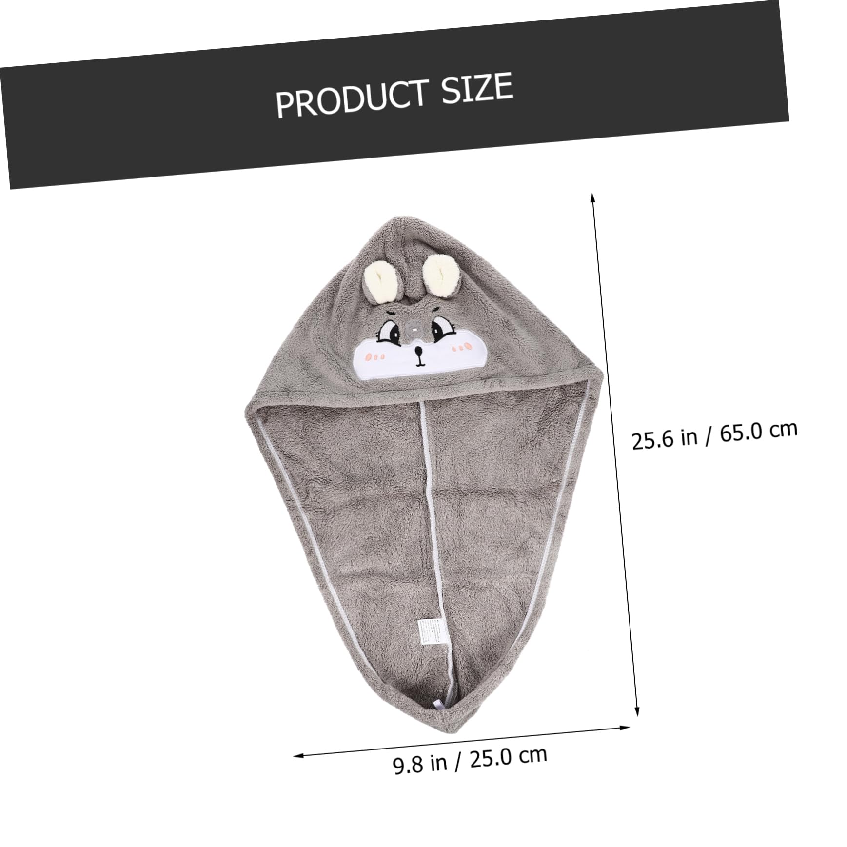 MAGICLULU 3st Trockene Haarkappe Super Saugfähiges Haartuch Hut Für Trockenes Haar Turban-Handtuch Badezubehör Körpertücher Zum Duschen Nasse Haare Polyester-Nylon-kettenwirkkorallen-Fleece