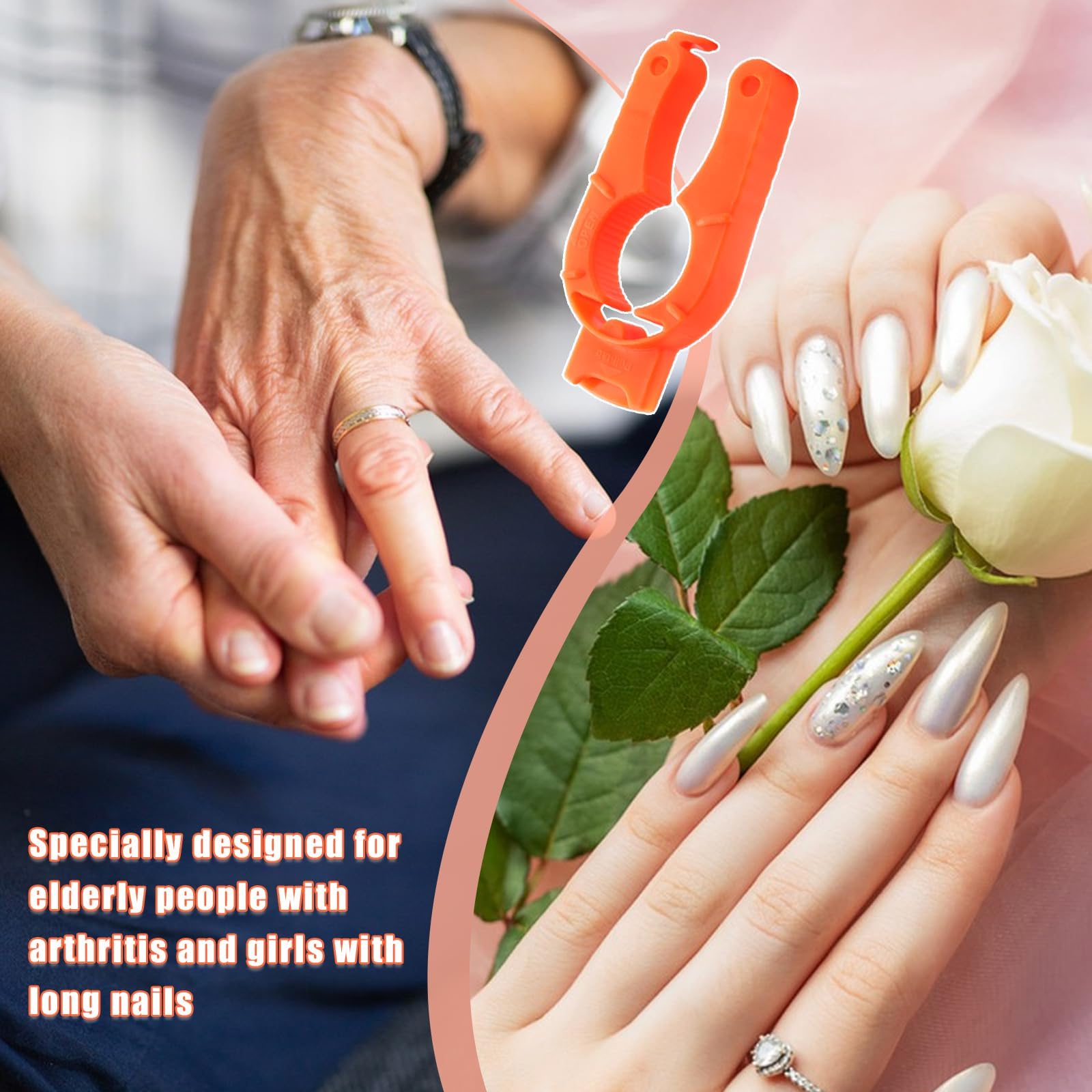 Easy Grip Bottle Opener - Arthritis & Weak Hands -5