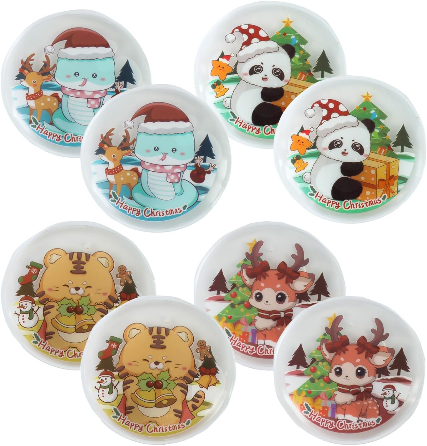 Cute Animal Hand Warmers - 8 Pieces Non Slip Pocket Heater