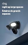 Ring Floodlight Cam Wired Pro with Bird’s Eye View and 3D Motion Detection, Black