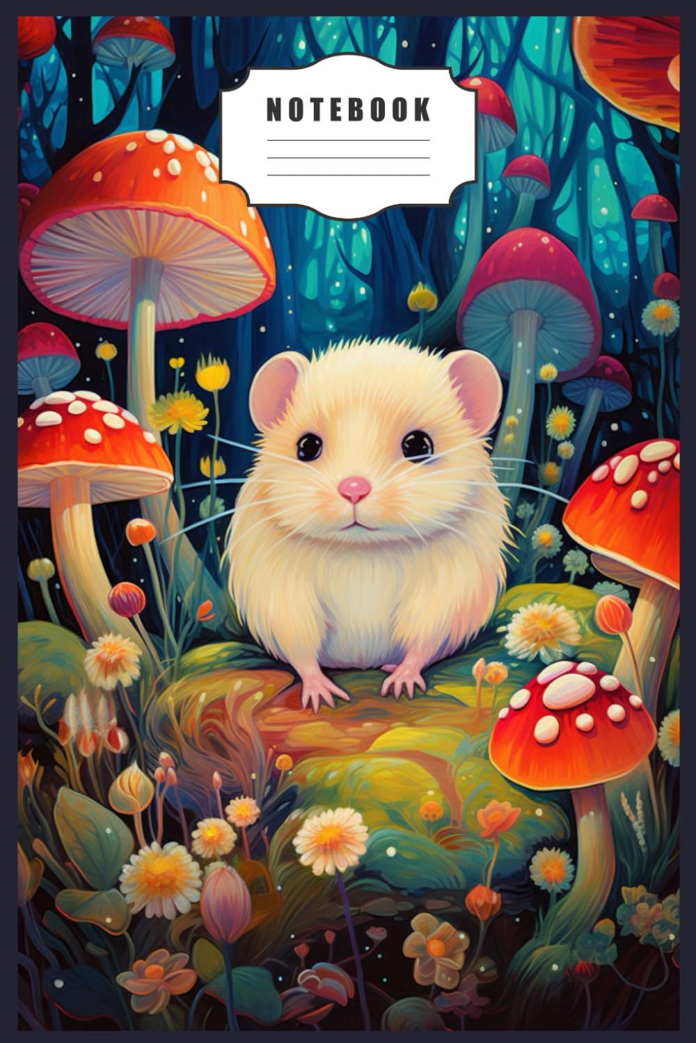 Independently published Hamster Notebook: Wide Ruled Notebook Journal For Adults, Teens And Kids | 6 x 9 inches