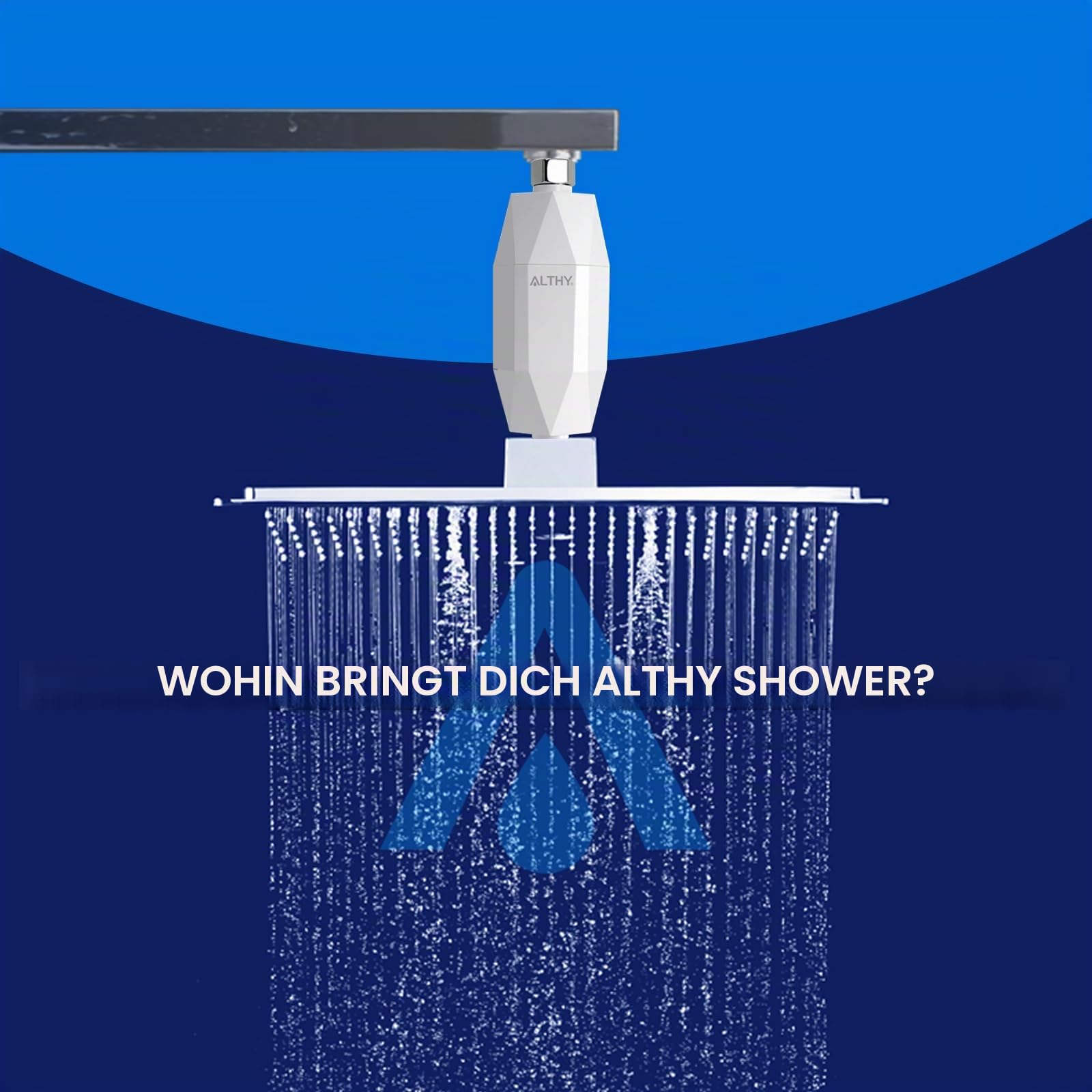 ALTHY Duschfilter Vitamin-C-Inline-Wasserfilter Dusche